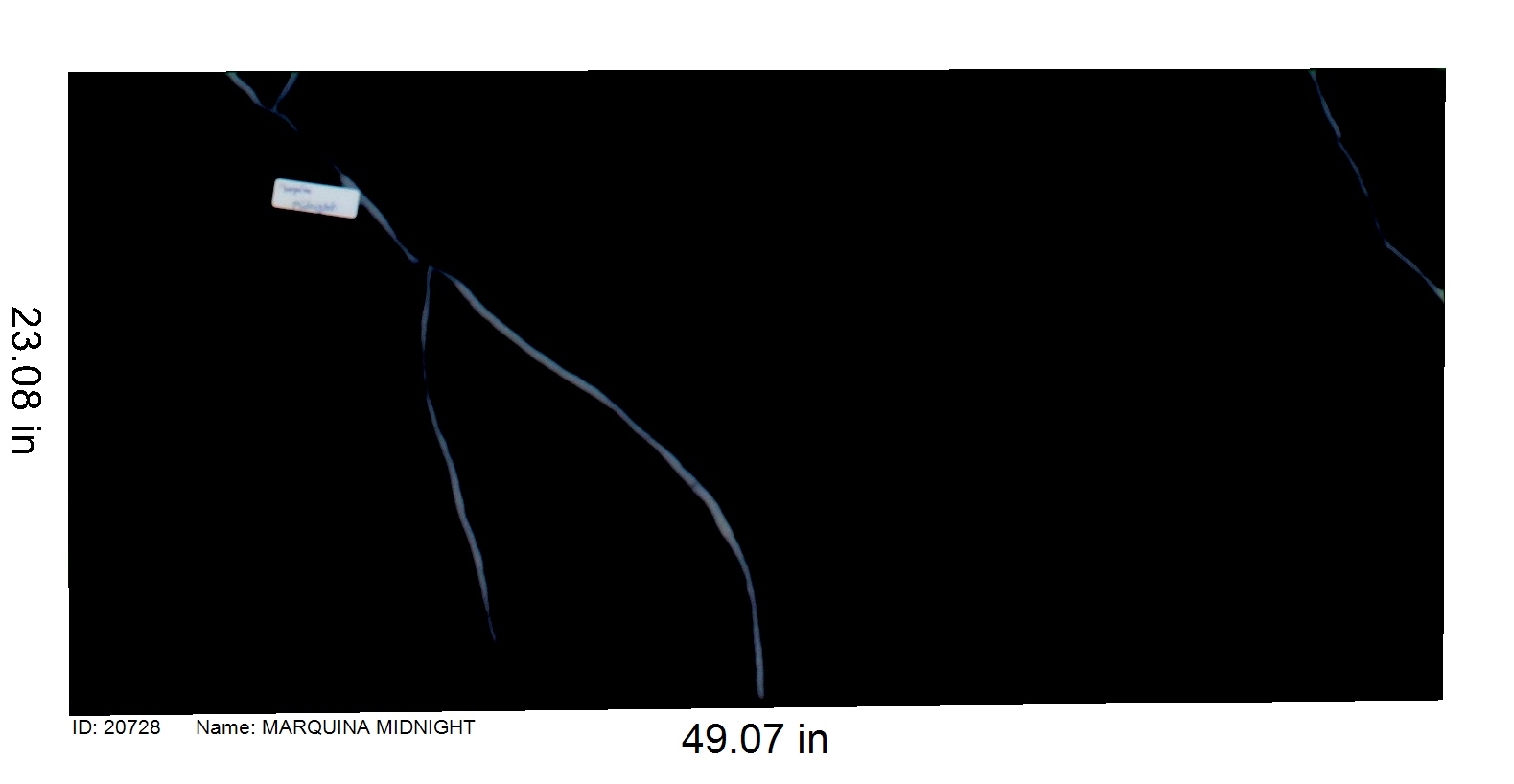 20728 - Marquina Midnight