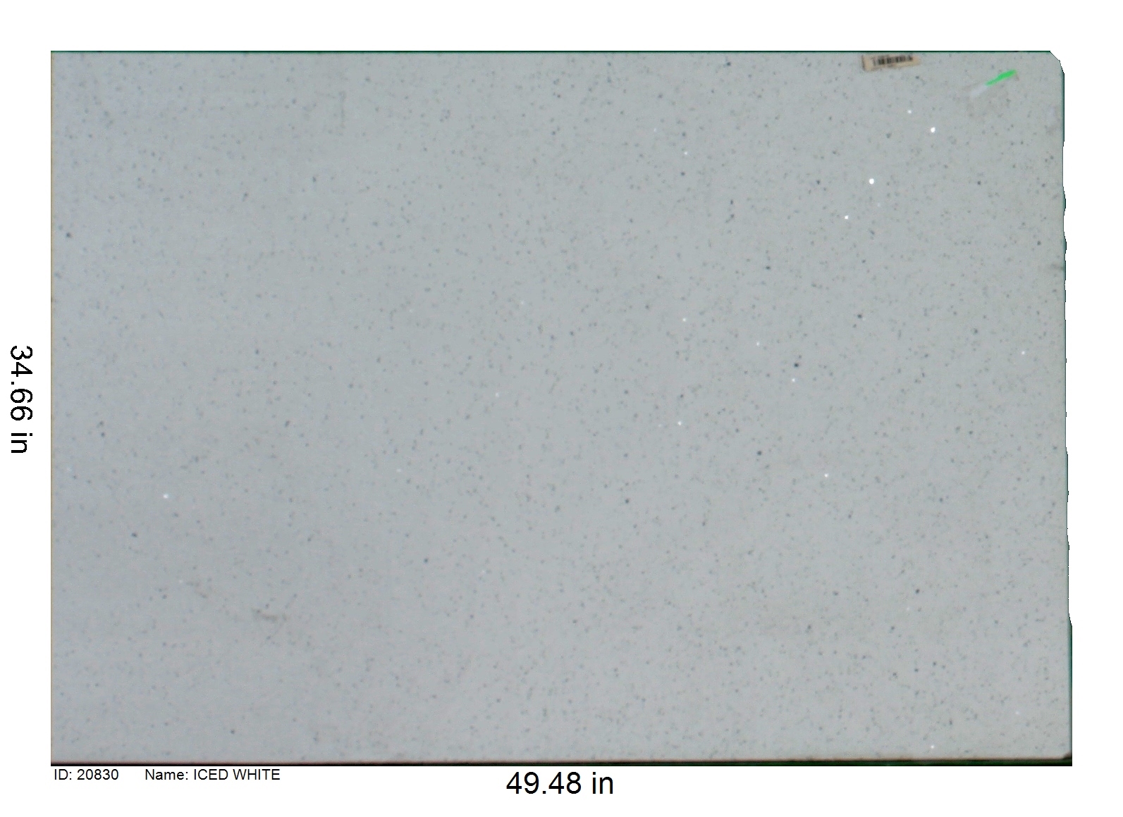 20830 - Iced White
