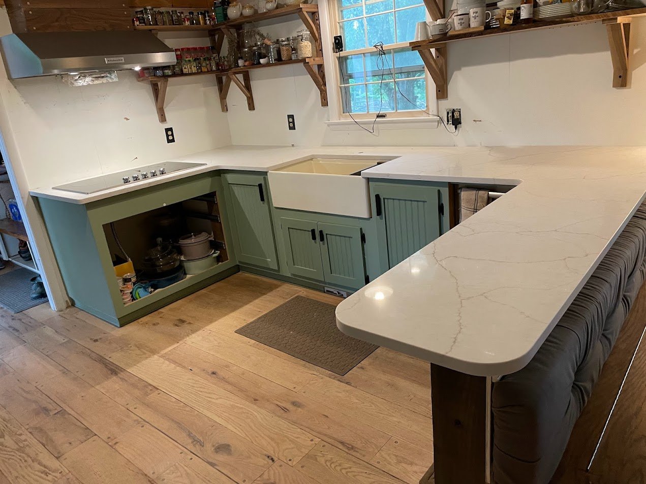 Calacatta Prado Install